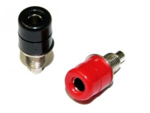 Einbaubuchse 4mm - Rot - 10er Set