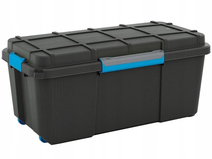 SUPMaRaN KIS Scuba Box L - 80 Liter mit Deckel - in schwarz