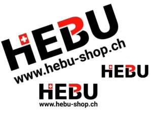 Aufkleber Sticker - HEBU - 16cm - konturgeschnitten