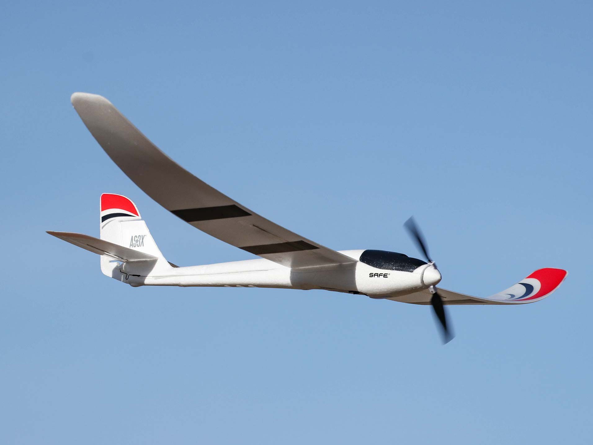 E-flite Elektrosegler UMX Radian, Spw 730mm, BNF Basic-Set - EFLU2950 – Bild 4