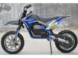 Elektro Dirt / Cross Bike SVEN mit 500 Watt / 36V - blau/schwarz