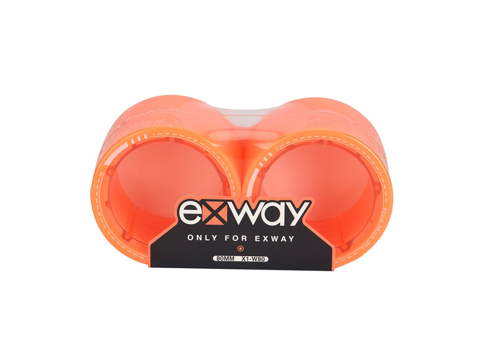 Grip Rollen/Sleeves 83x56mm zu Exway X1 - Elektro Skateboard - Longboard