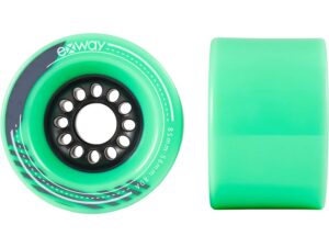Rad vorne - 85mm, grün - Exway X1 PRO - Elektro Skateboard/Longboard