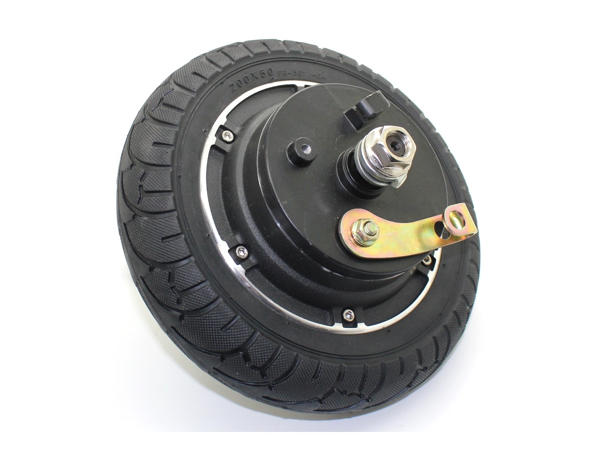 Rad hinten mit Nabenmotor zu Elektro-Trotti - 250W, 24V