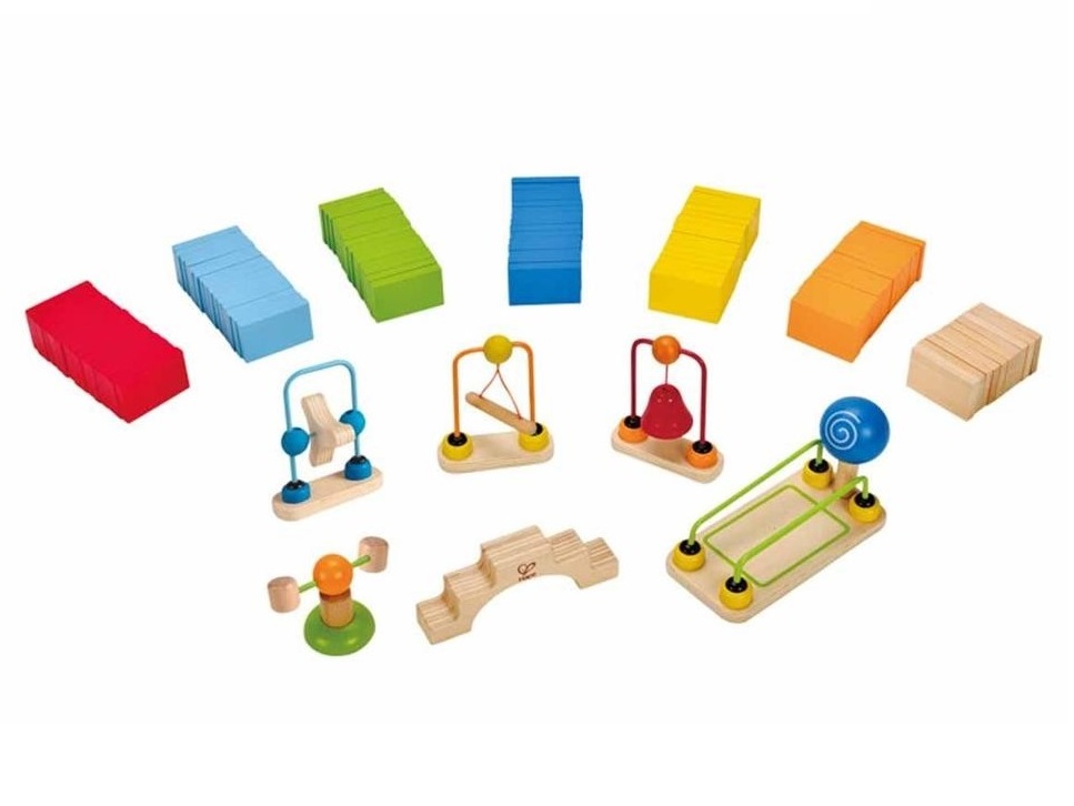Hape - Domino Fantastico - 107 Teile - Holzspielzeug – Bild 2