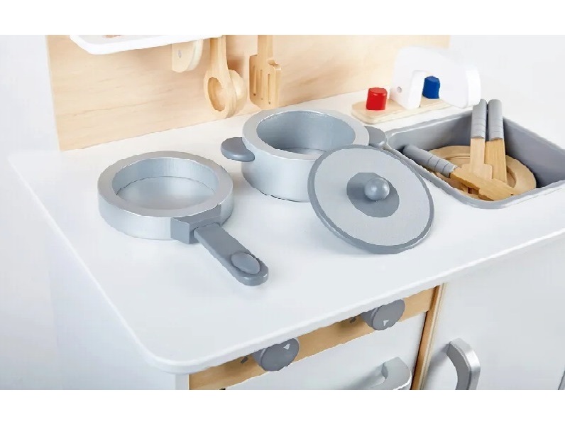 Pintoy - Classic Küchen-Set mit Zubehör - Holzspielzeug – Bild 3