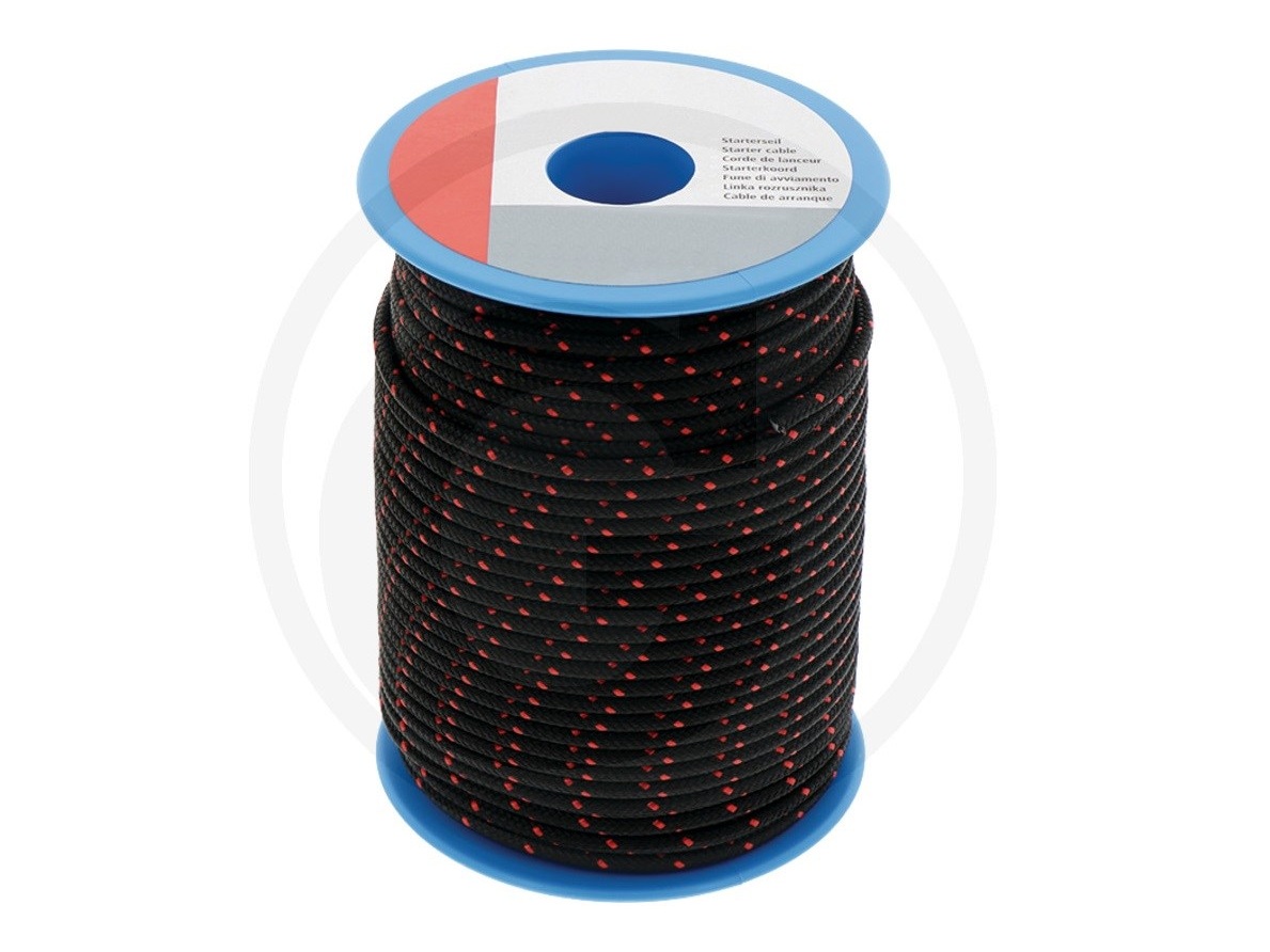 Starterseil 3.5mm für Seilzugstarter - 2 Meter am Stück zu Bike/Quad, Rasenmäher
