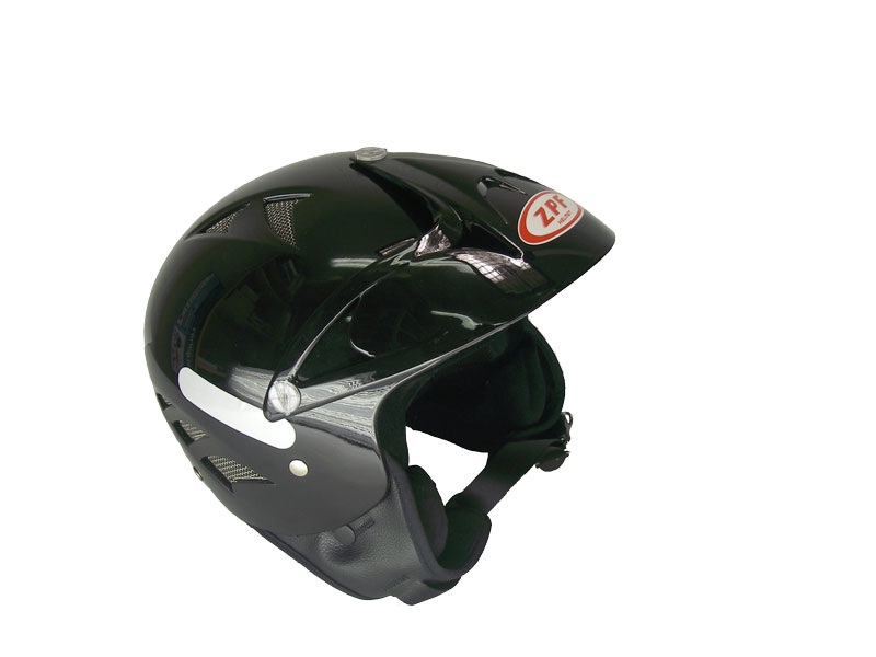 Motorrad und ATV Helm DP505 schwarz Grösse XS