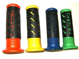 Gummigriff Pocket Bike links/rechts 24mm grün