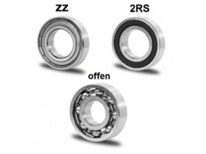 Miniatur Kugellager MR148 - ZZ - 8x14x4mm