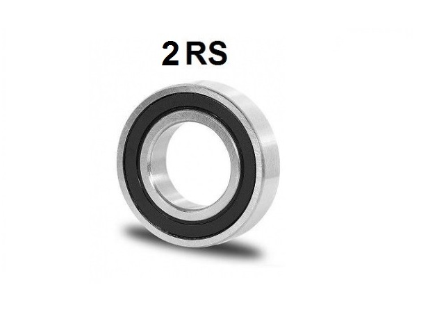 Rillenkugellager 6000, 2RS, 10x26x8mm