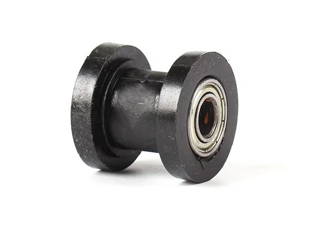 Kettenspannrad -/ Pully - Spannrolle - 34x36mm - M10 - schwarz