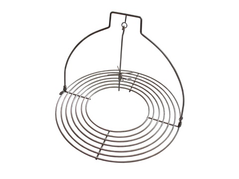 Chromstahl Gargestell / Bratenaufsatz 47cm, mit 1 Haken