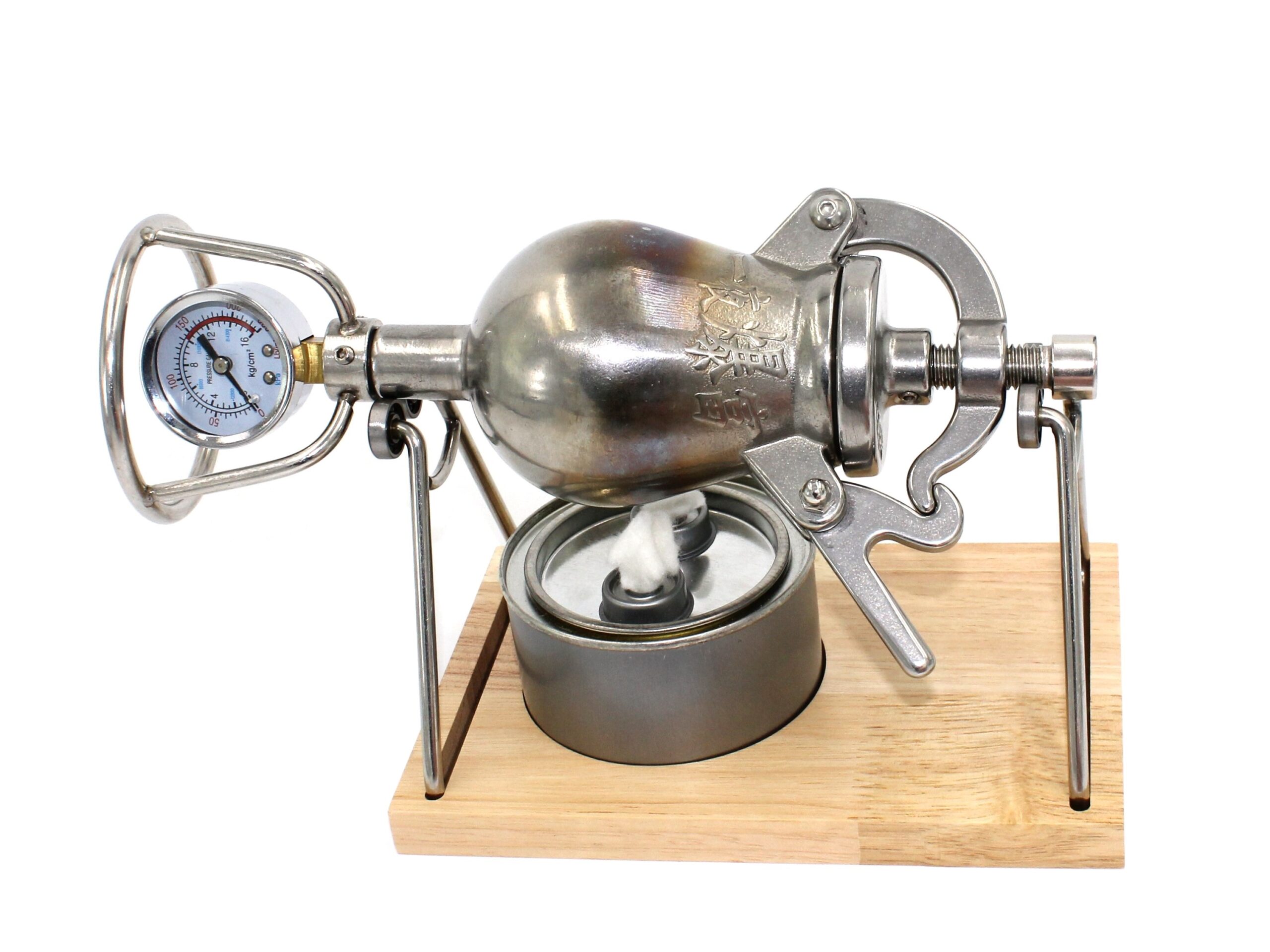 Getreide-Puffmaschine - Retro Popcorn & Puffreis Maschine - Popcorn-Kanone 260ml