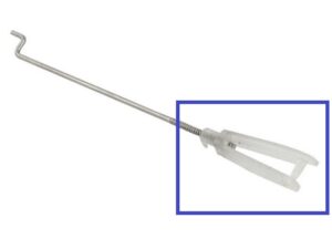 Gabelkopf aus Kunststoff 2mm 10 Stück