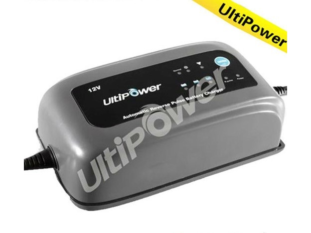 Profi Batterie-Ladegerät 12V 8A, für Blei-Gel-Akku von Ultipower