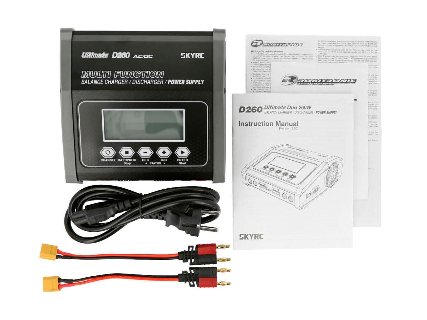 SkyRC D260, Twin-Kanal Ladegerät AC/DC LiPo 1-6S - 2x 130 Watt – Bild 4