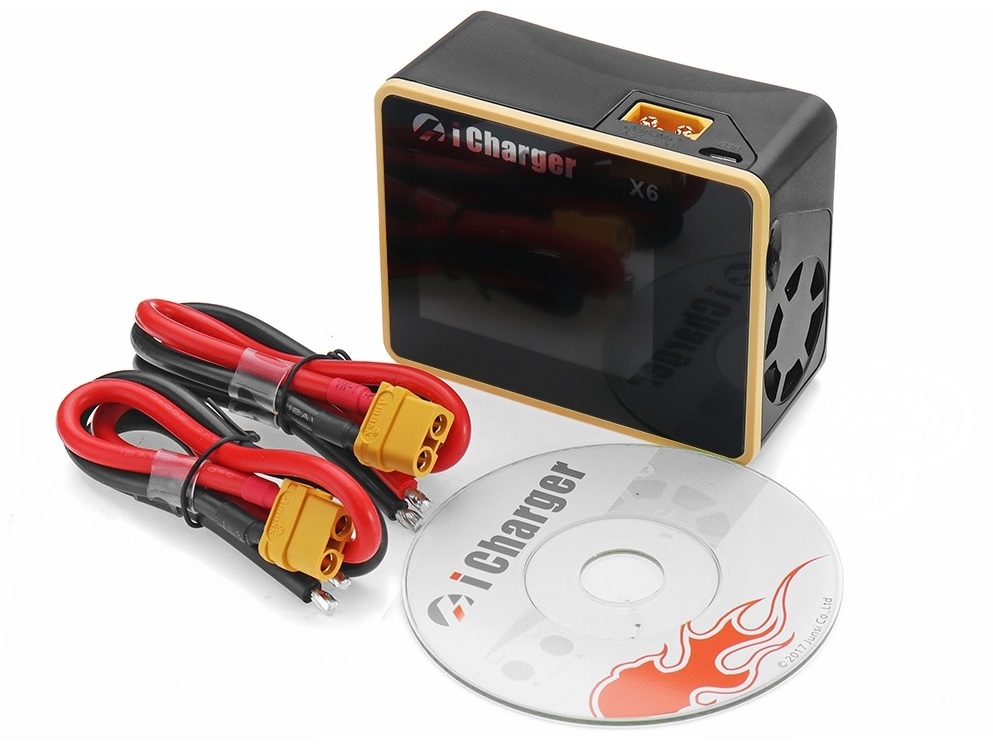 Junsi Ladegerät iCharger X6 Multi-Balance-Lader, 800W, bis 6S LiPos – Bild 4