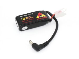 ETOP - LiPo Akku 2S / 7.4V, 1600mAh - DC 5.5mm zu Skyzone