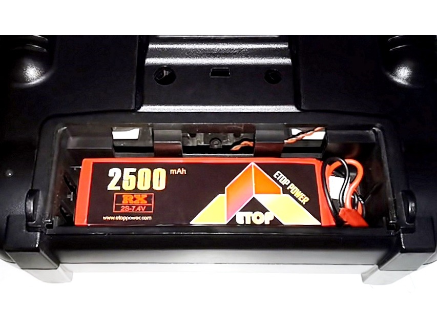FrSky Taranis X9D / Plus Senderakku Empfängerakku LiPo 2S / 7.4V, 2500mAh Etop – Bild 2
