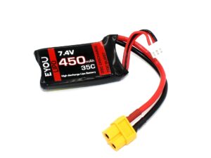 EYOU - LiPo Akku 2S / 7.4V, 450mAh, 35C - XT60