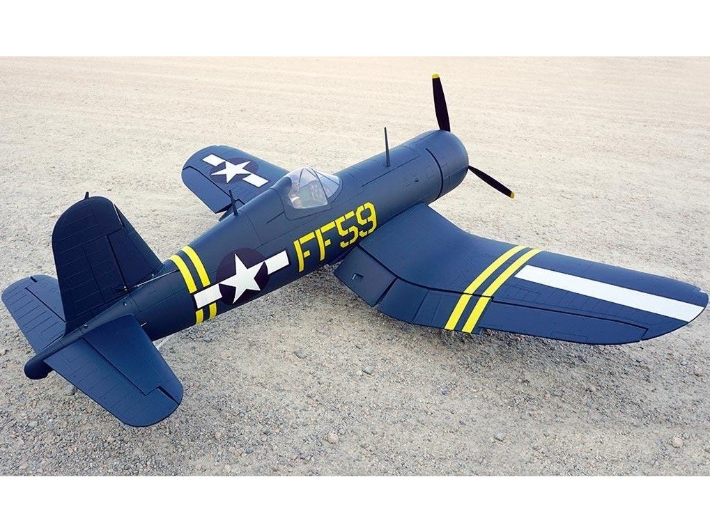 F4U-1D Corsair - Bubble Top, Spw 1600mm, PNP-Set, FlightLineRC / Freewing – Bild 6
