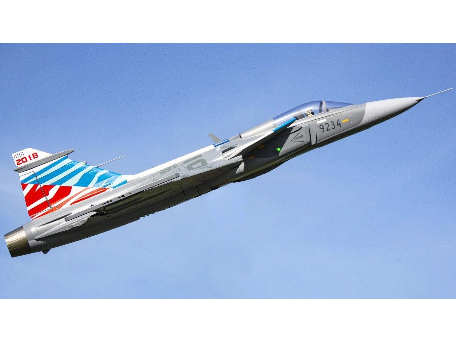JAS-39 Gripen, 80mm EDF, Spw 882mm, PNP-Set, Freewing – Bild 3
