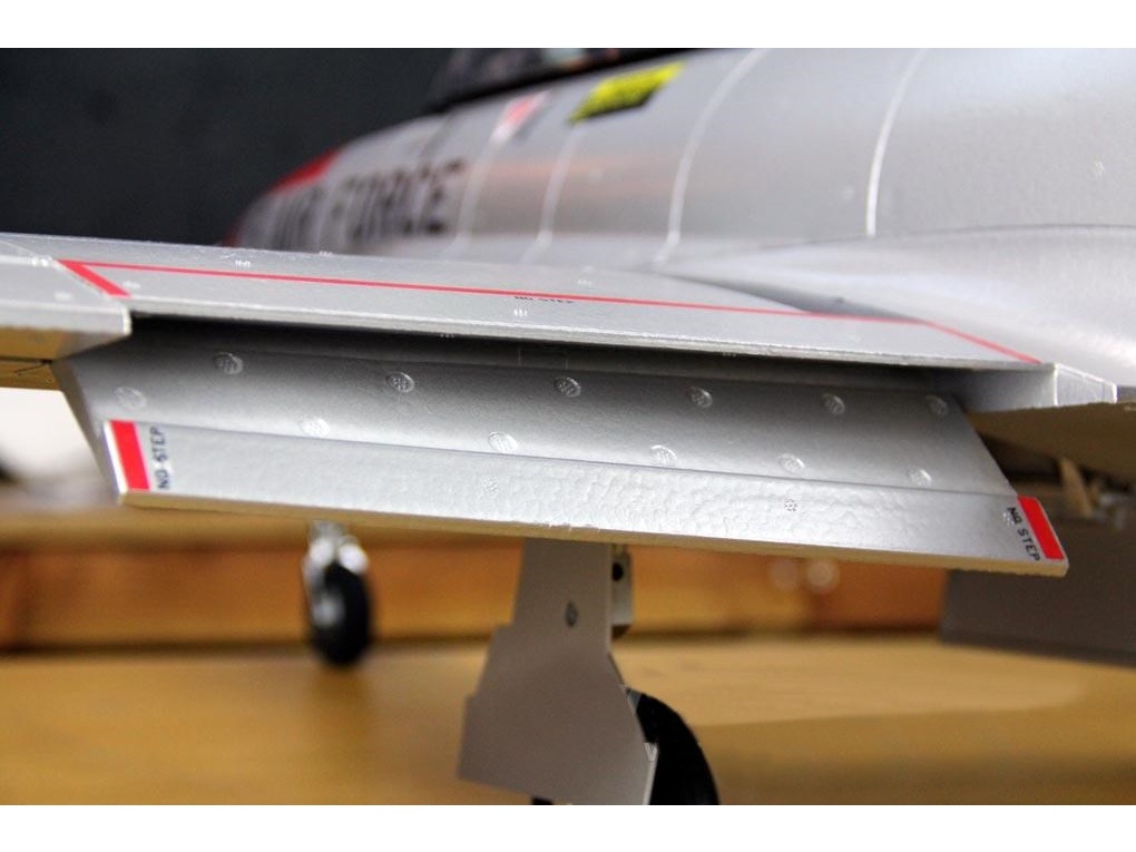 T-33 Shooting Star USAF, 80mm Impeller-Jet, Spw 1350mm, PNP-Set, Freewing – Bild 4