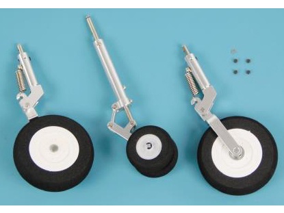 Fahrwerksbeine-Set zu Mirage 2000, 80mm EDF, Spw 790mm, Freewing