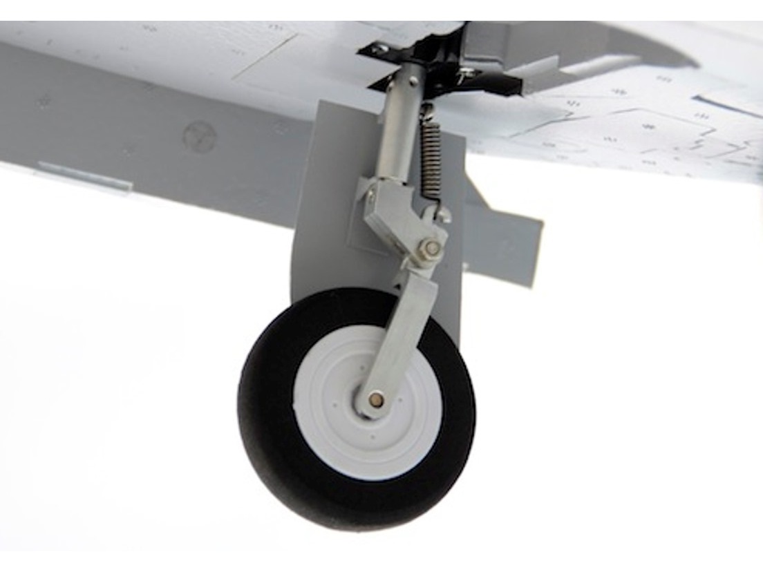 Fahrwerksbein links zu Mirage 2000, 80mm EDF, Spw 790mm, Freewing