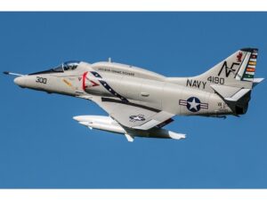A-4 Skyhawk Jet V2, 80mm EDF, Spw 940mm, 6S - PNP-Set von Freewing