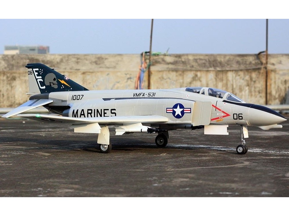F-4D Phantom II, 90mm EDF Jet, Spw 1030mm, 6S - PNP-Set von Freewing – Bild 2