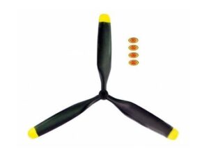 Propeller 9.5x7 rechtsdrehend - 3-Blatt zu B-24, Spw 2000mm, FlightLineRC / Freewing