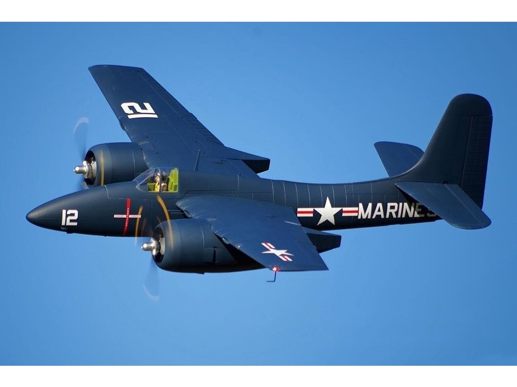 F7F-3 Tigercat - Spw 1600mm, PNP-Set, FlightLineRC / Freewing