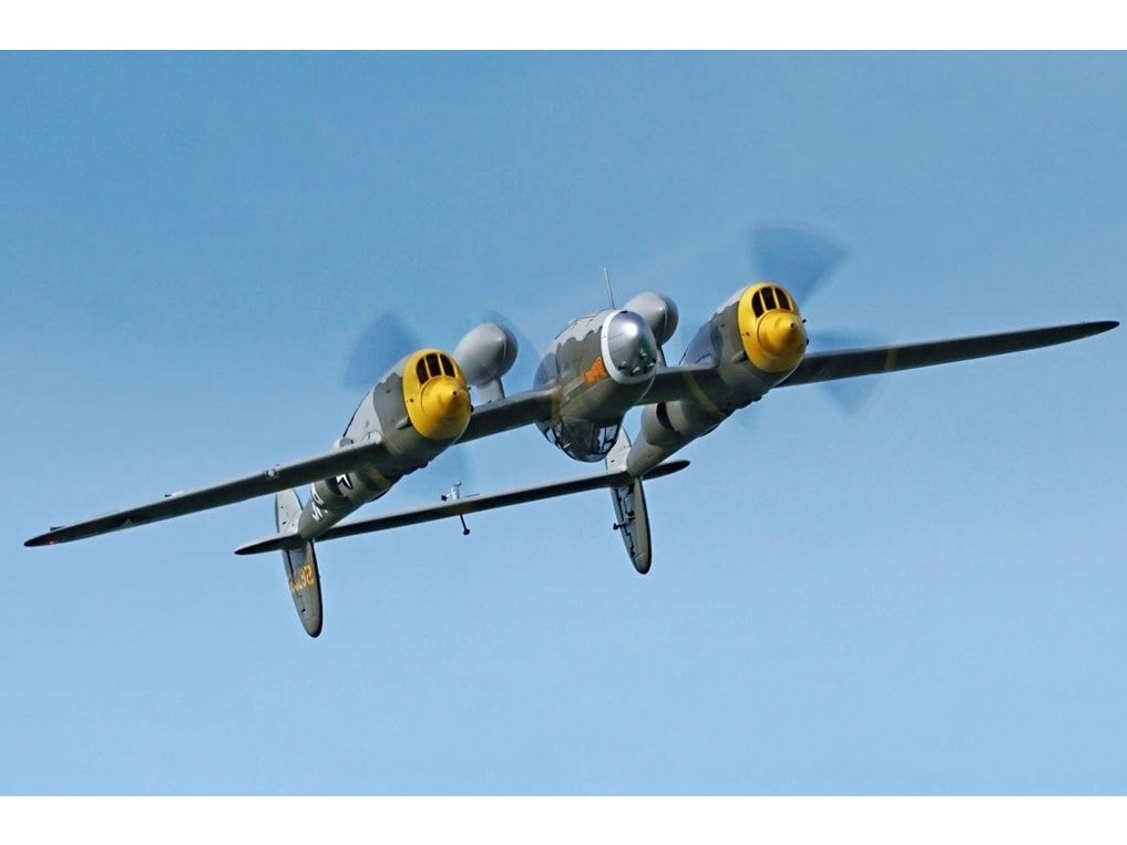 Lockheed P-38 Lightning - Allied Green - Spw 1600mm, PNP-Set, Freewing – Bild 3