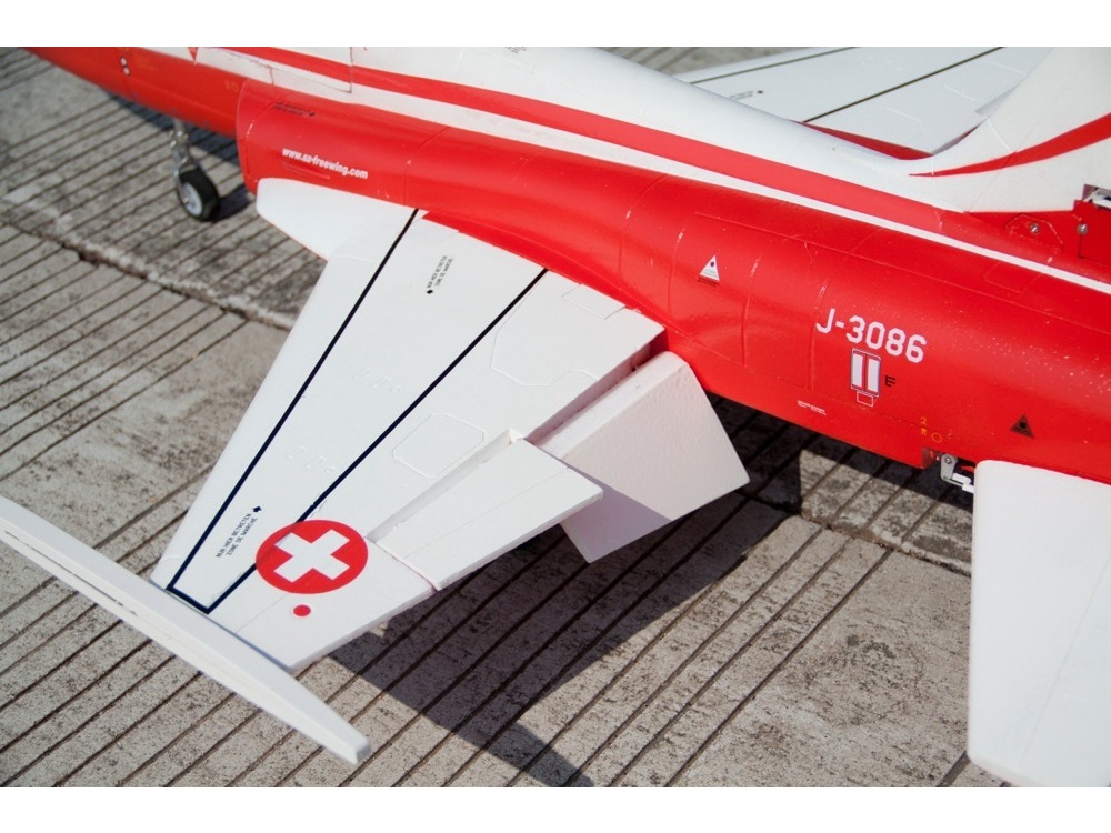 F-5E Tiger V3 - Patrouille Suisse, 80mm EDF, Spw 800mm, PNP-Set, Freewing – Bild 5