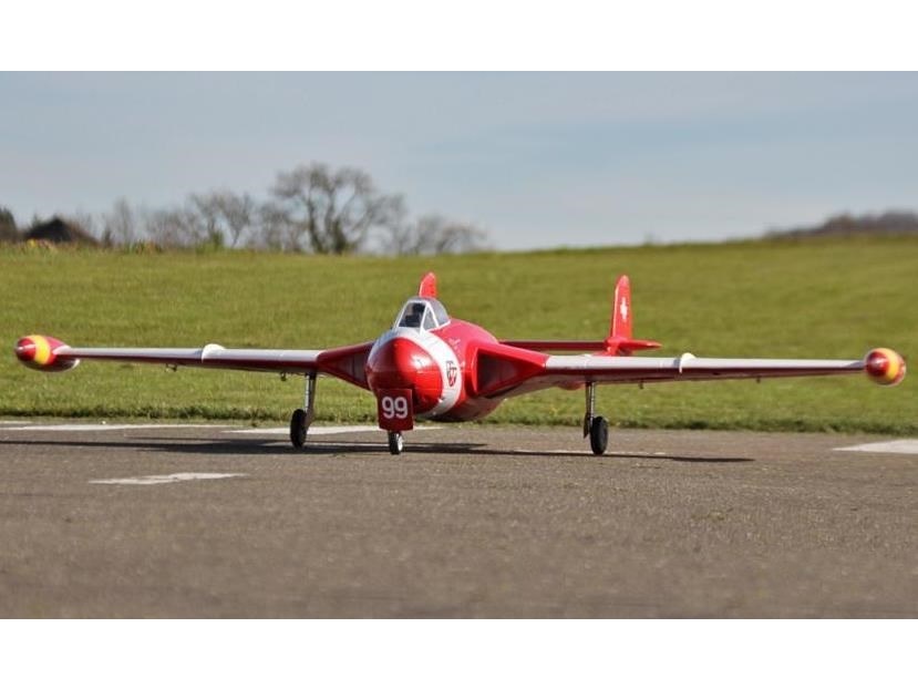 de Havilland DH-112 Venom V2 - Deluxe, 90mm EDF 9-Blatt, PNP-Set - Freewing – Bild 3