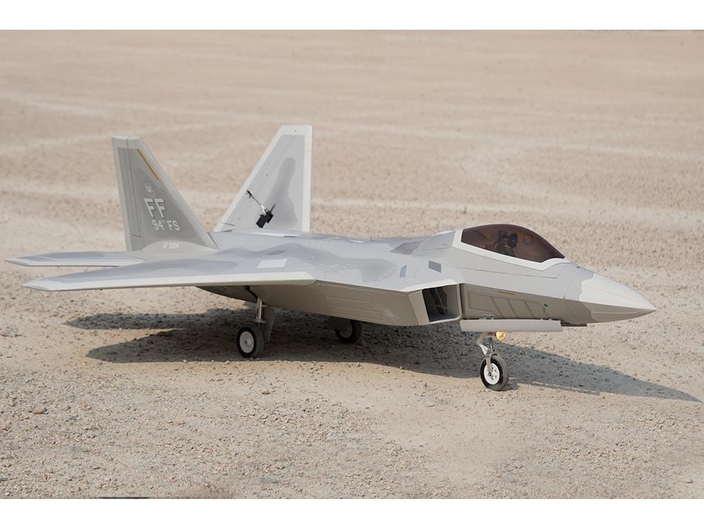 F-22 Raptor Ultra Performance 90mm EDF Jet, Spw 1060mm, 8S PNP-Set, Freewing – Bild 4