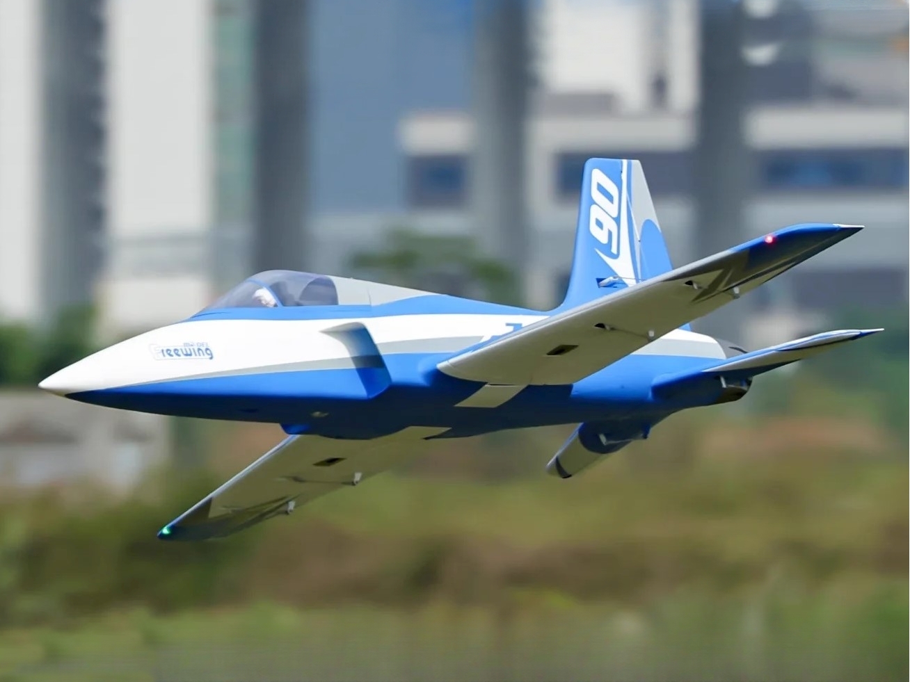 Zeus 90mm Sport EDF Jet, Spw 1200mm, 6S PNP-Set, Freewing – Bild 3