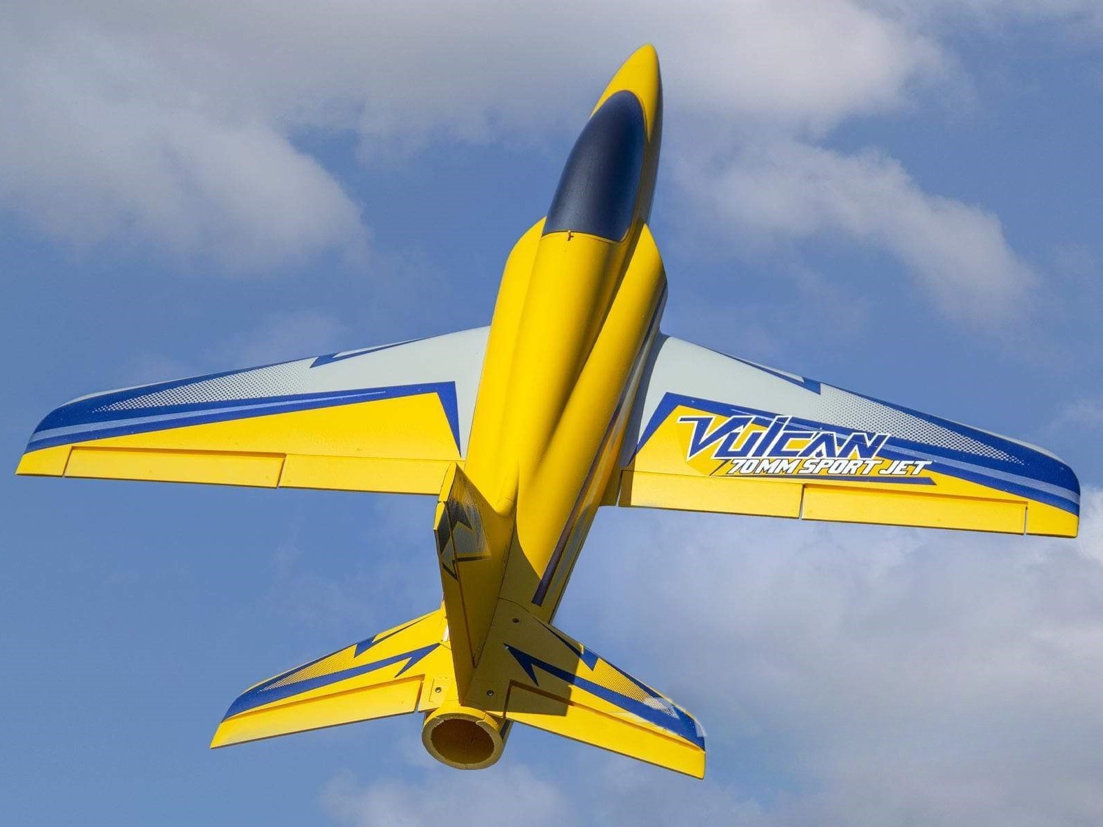 Vulcan 70mm Sport Jet, Spw 1050mm, 6S PNP-Set, Freewing – Bild 3
