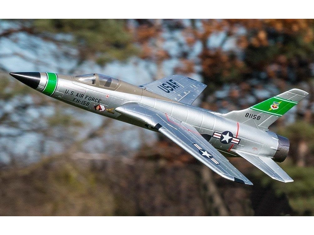 F-105 Thunderchief, 64mm EDF, Spw 530mm, PNP-Set von Freewing – Bild 2