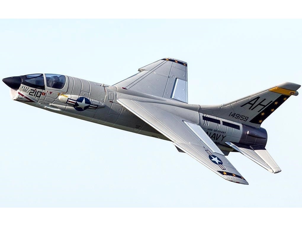 F8E / F-8 Crusader, 64mm EDF, Spw 545mm, PNP-Set von Freewing – Bild 5