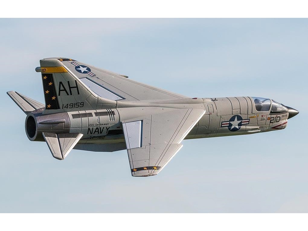 F8E / F-8 Crusader, 64mm EDF, Spw 545mm, PNP-Set von Freewing – Bild 3