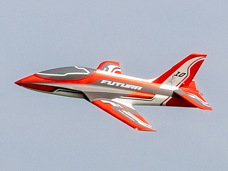 FMS EDF Jet 80mm Futura V3 red - 1060mm - PNP - FMS112PV3 – Bild 5
