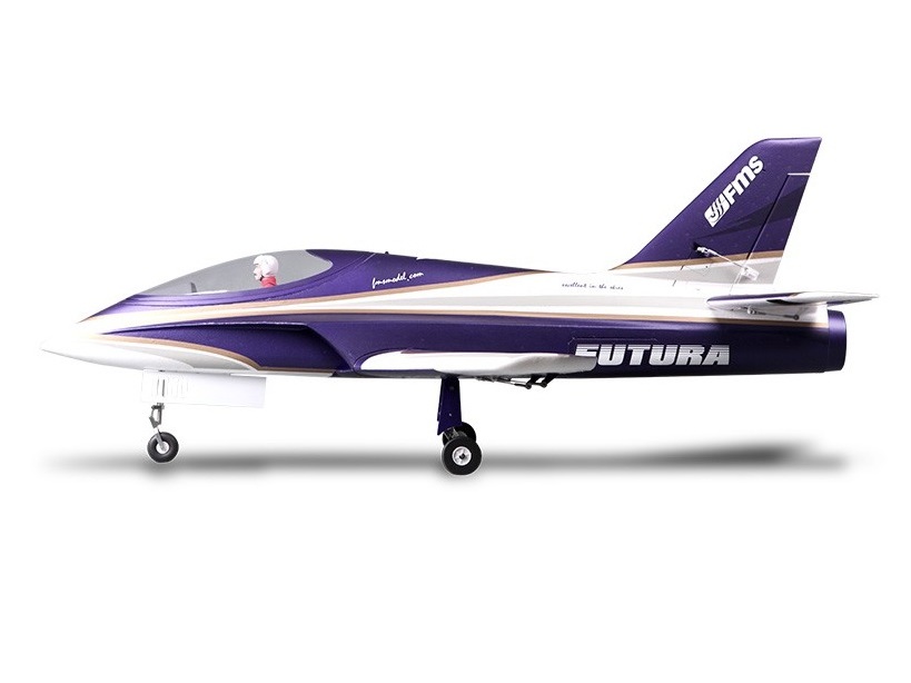 FMS EDF Jet 80mm Futura purple - 1060mm - PNP-Set – Bild 3