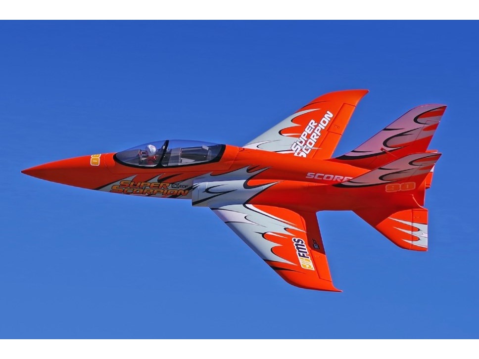 FMS EDF Jet 90mm Super Scorpion - 1140mm - PNP-Set + Gyro – Bild 3