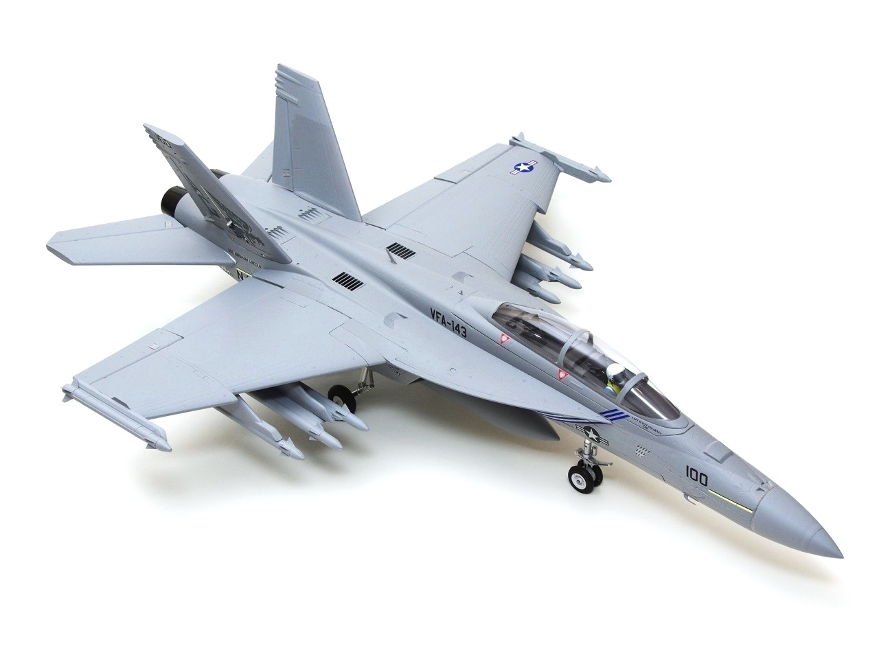 FMS EDF Jet 70mm FA-18F V2 Super Hornet - 875mm - PNP-Set FMS100P