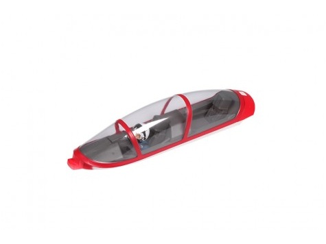 Kabinenhaube zu YAK 130 V2, Spw 880mm, FMS - rot