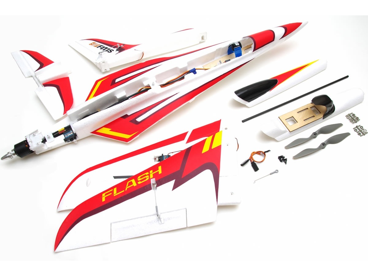 FMS 850mm Flash Speed Jet - PNP-Set + Gyro – Bild 4