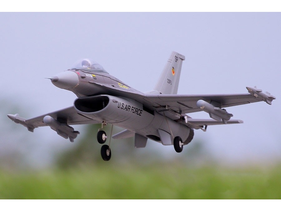 FMS EDF Jet 64mm F-16 V2 - 730mm - PNP-Set - RocHobby – Bild 4